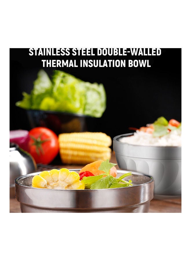 Generic - Stainless Steel Bowl Silver 18cm - Image 1
