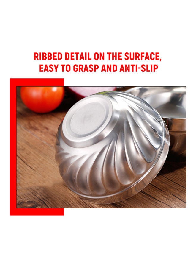 Generic - Stainless Steel Bowl Silver 18cm - Image 1