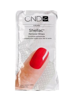CND Pack Of 3 Shellac Remover Wraps Multicolour  - Image 1