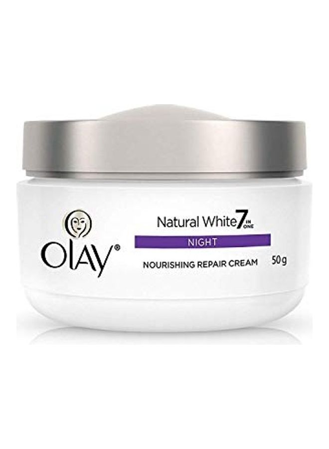 Olay Natural White Night Nourishing Repair Cream Natural White 50grams  - Image 2
