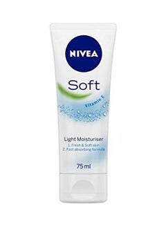 Nivea Soft Light Moisturising Cream Tube 75ml  - Image 1