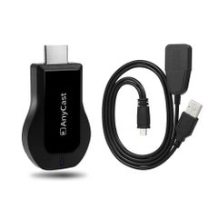 New Wireless WiFi Display Dongle Receiver V3845B_P Black