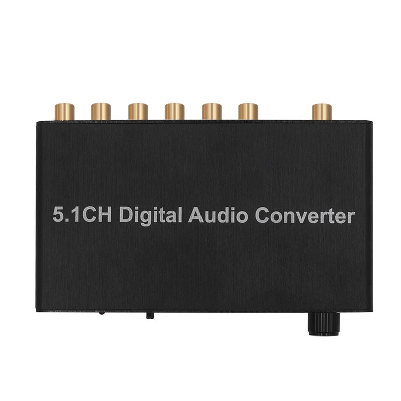 Digital Audio Converter With 3.5mm Stereo HD Audio Adapter V3285_P Black - Image 1