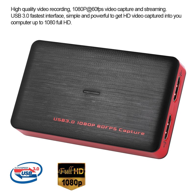 Ezcap 261 USB 3.0 HD Video Game Capture V3119_P Black - Image 2