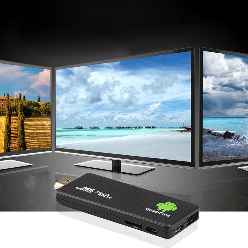 Generic - MK809 III Android 7.1 TV Dongle V2692EU-16G_P Black - Image 1