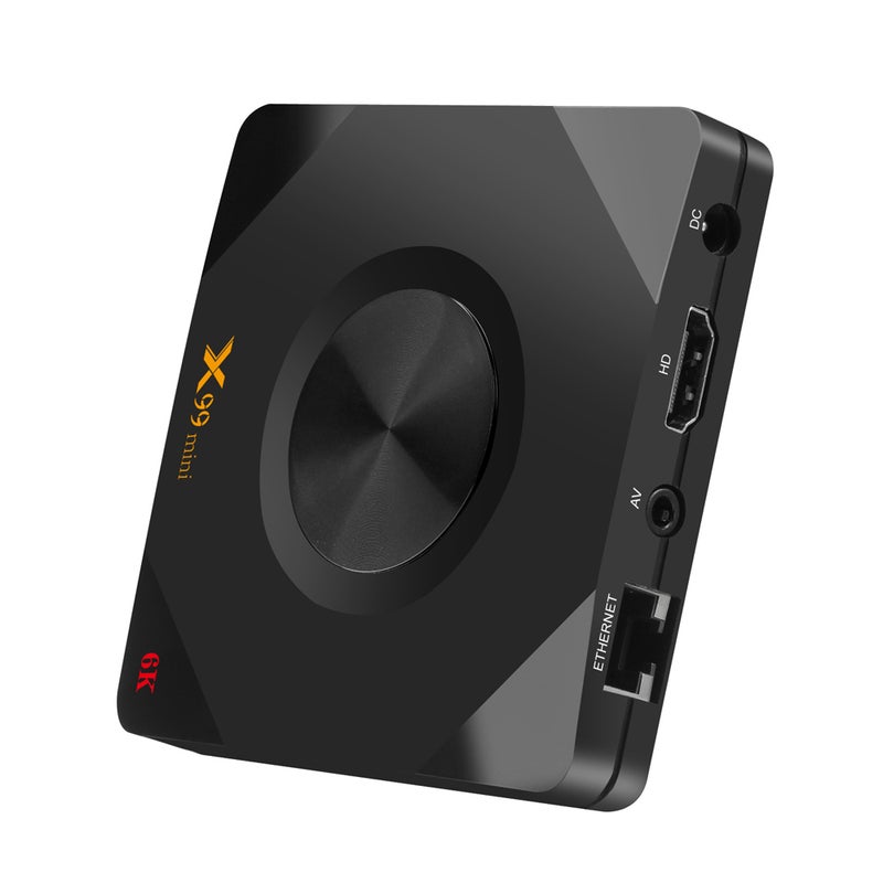 X99 MINI Smart Android 9.0 TV Box V6968EU-64GB_P Black  - Image 3