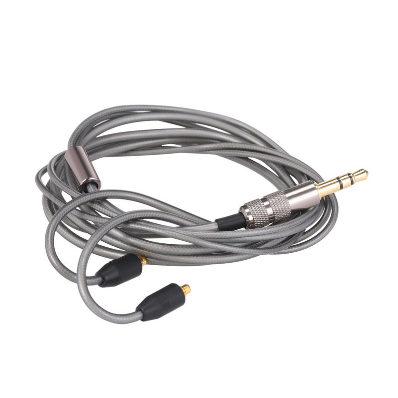 MMCX Connector Replacement Headphone Cable V6832_P Grey  - Image 1