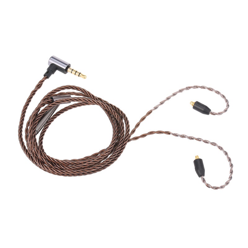 Generic - MMCX Connector Replacement Headphone Cable V6830_P Brown - Image 1