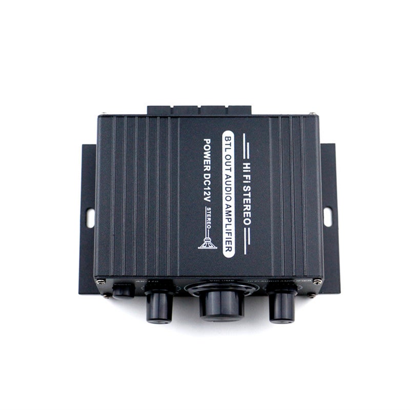 Generic AK170 12V Mini Audio Power Amplifier V6743_P Black  - Image 3