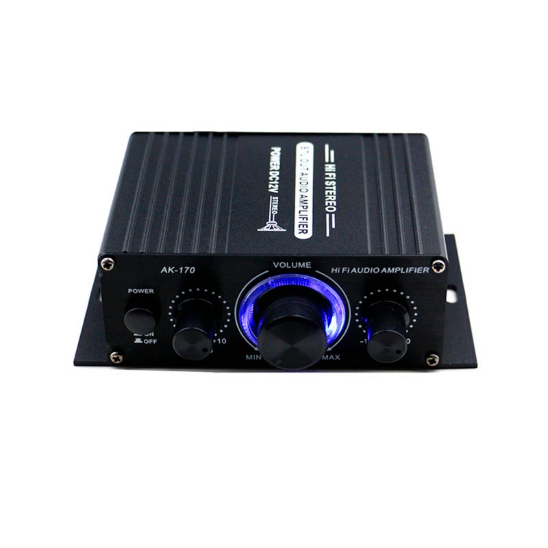 Generic AK170 12V Mini Audio Power Amplifier V6743_P Black  - Image 5