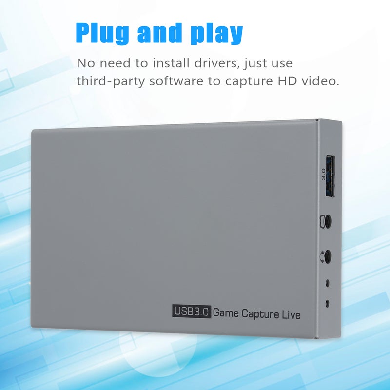 269 1080P HD Video Game Capture Box V6806_P Grey - v1604936219/N41433130A_5