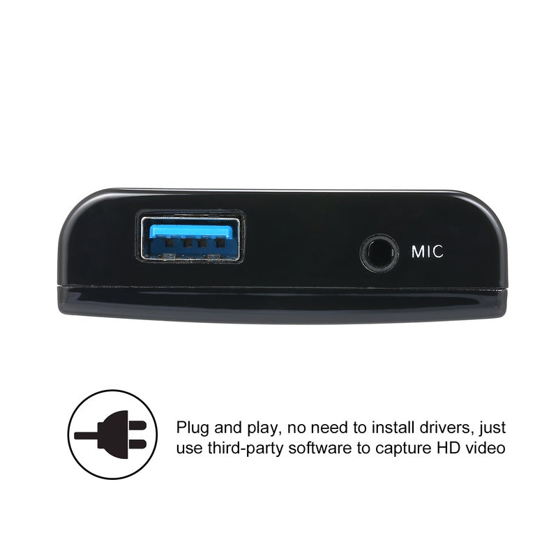 Ezcap 266 1080P HD Video Game Capture Box V6805_P Black - Image 3