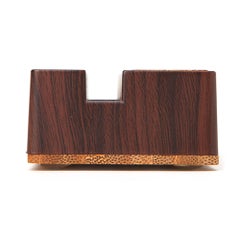 Generic Mobile Phone Sound Amplifier Stand Wooden Cell Phone Stand V6596_P Black walnut  - Image 5