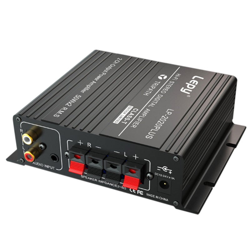 ليبي - مضخم صوت ستيريو رقمي هاي فاي من الفئة T V6746EU_P أسود - Image 1
