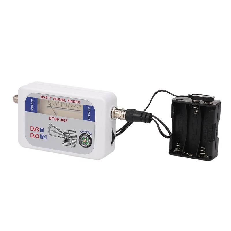 SF-007W Satellite Signal Finder With Compass Pointer V6600_P White  - Image 4
