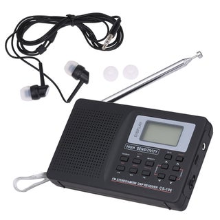 Portable FM/AM/SW Radio Multiband Digital Stereo Radio Receiver V6506_P Black - v1604936322/N41433216A_1