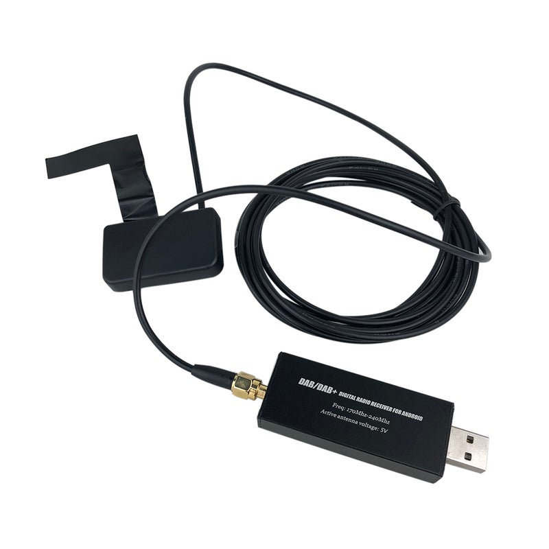 DAB Receiver Car Auto Adapter V6477_P Black  - Image 2