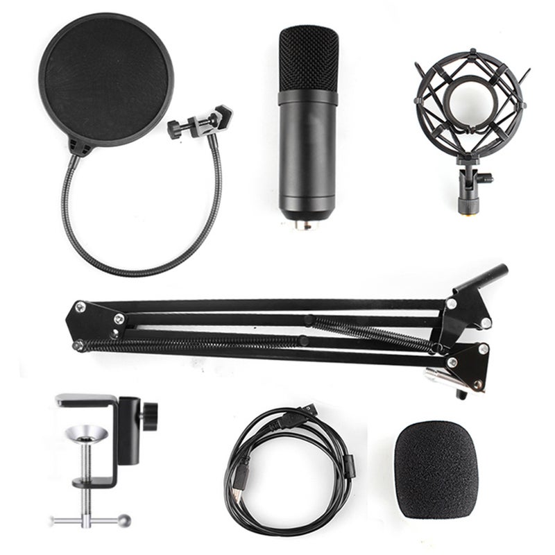 Adjustable Condenser Microphone Kit V6432B_P Black - Image 1