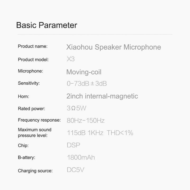 Xiaomi - Xiao-hou Moving-Coil Audio Microphone V6404P_P Pink - Image 1