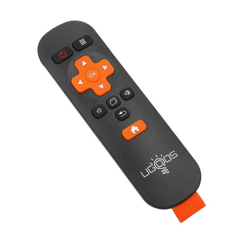 UGOOS - AM6 Smart Android 9.0 TV Box V6233EU_P Black - Image 1