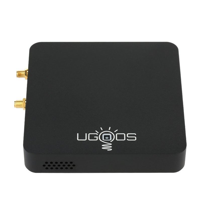 UGOOS - AM6 Smart Android 9.0 TV Box V6233EU_P Black - Image 1