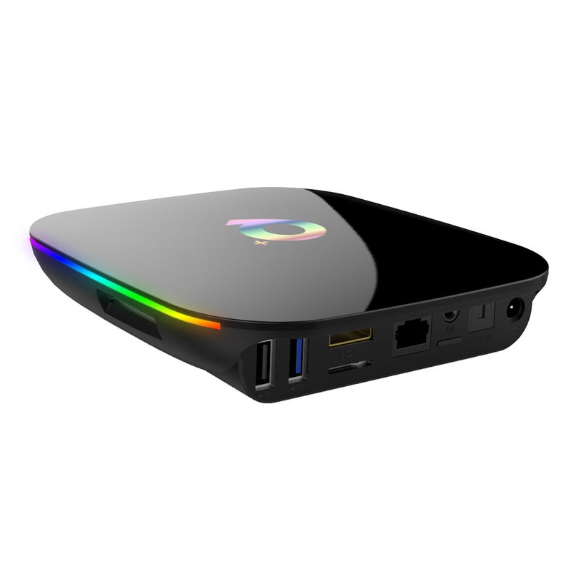 Generic - Q Plus Smart Android 9.0 TV Box V6071EU-16G_P Black - Image 1