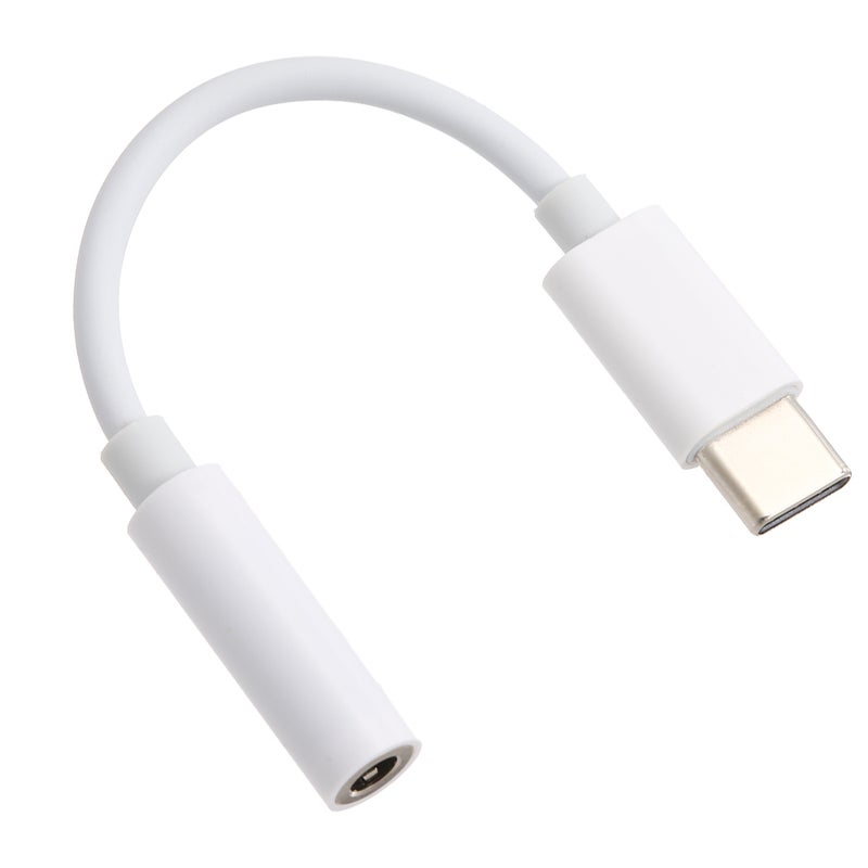 ماركة غير محددة محول لمنفذ سماعات رأس من USB إلى منفذ 3.5 مم CM20 أبيض  - Image 3