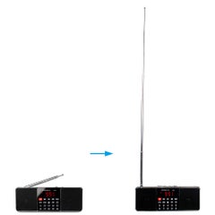 Retekess TR602 FM/AM Radio Multiband Digital Radio Receiver V5966_P Black  - Image 4