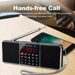 Retekess TR602 FM/AM Radio Multiband Digital Radio Receiver V5966_P Black  - Image 3