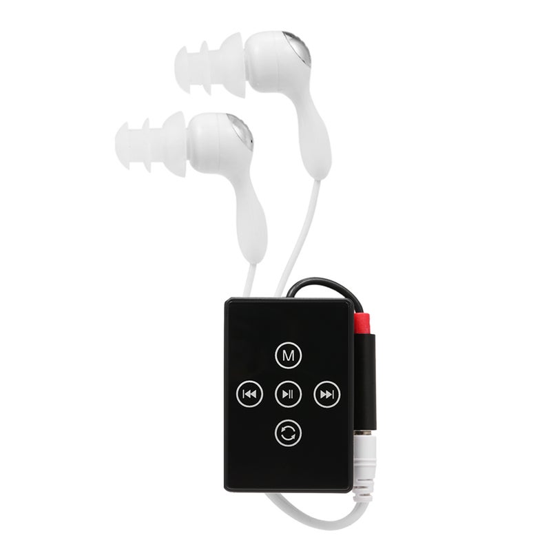 K12 IPX8 Waterproof 8GB Music Player With Headphones V5852B_P Black  - Image 1