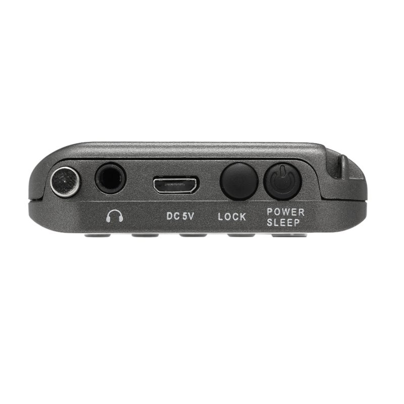 HanRongDa HRD-737 Portable Full Band Radio Aircraft Band Receiver V5814B_P Black 
