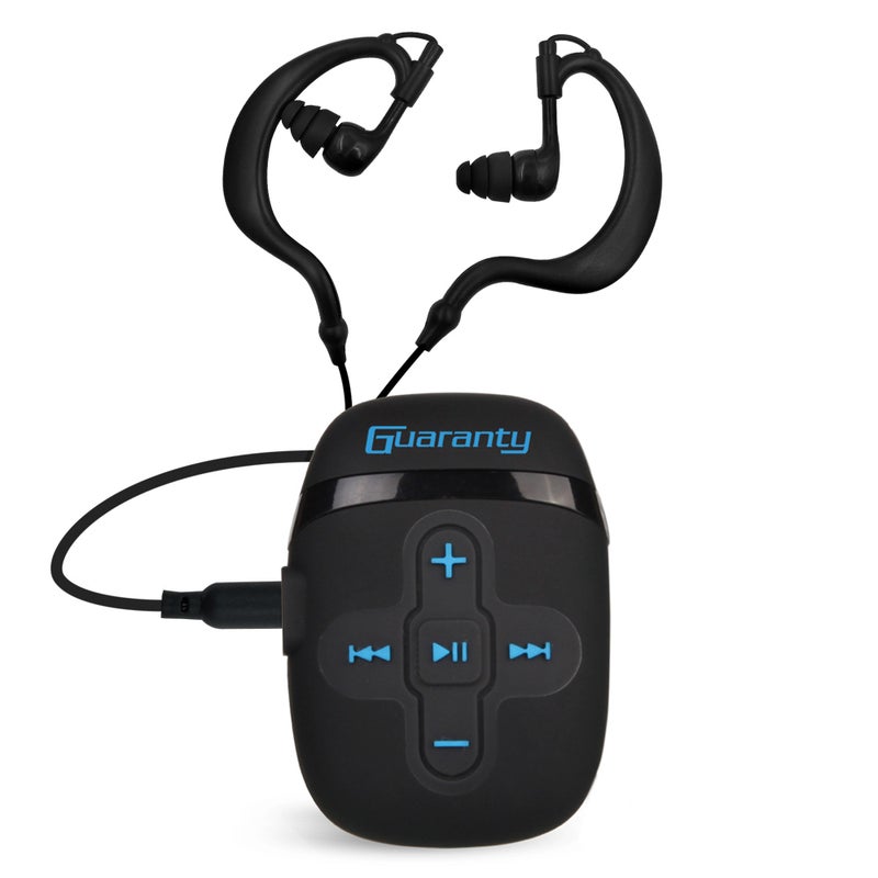 IPX8 Waterproof 8GB Music Player With Headphones V5364_P Black  - Image 5