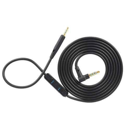 Line-control Audio Cable For BOSE QC25 Headphones With Mic Volume Control Cord Line V5183B_P Black