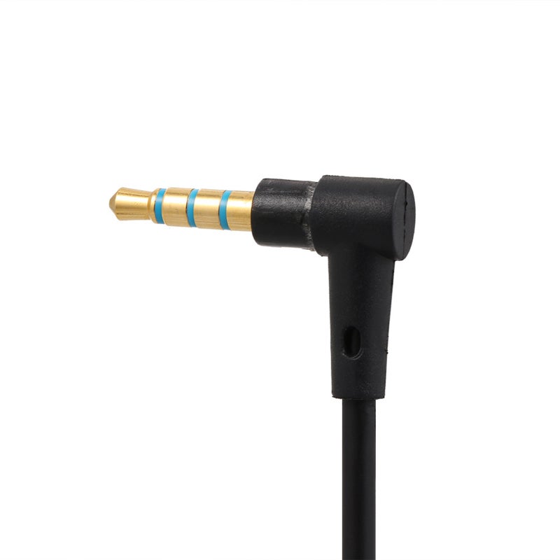 Generic - Line-control Audio Cable For BOSE QC25 Headphones With Mic Volume Control Cord Line V5183B_P Black - Image 1