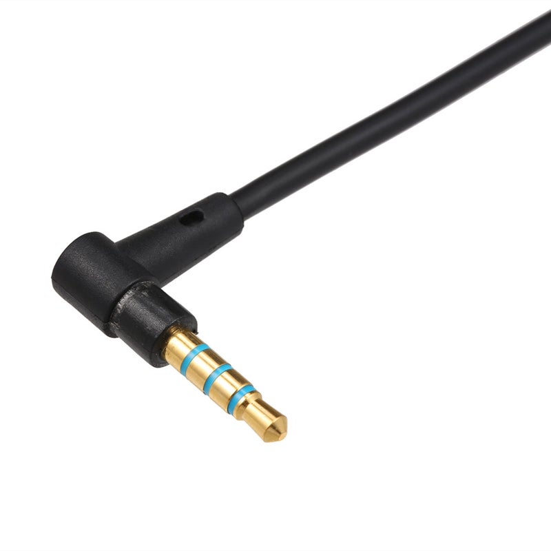 Generic - Line-control Audio Cable For BOSE QC25 Headphones With Mic Volume Control Cord Line V5183B_P Black - Image 1