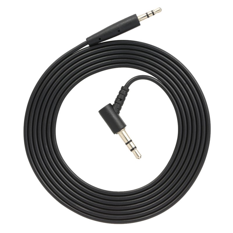 3.5mm To 2.5mm Audio Cable For BOSE OE2 Headphones Cord Line V5179-2_P Black  - Image 1