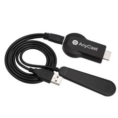 M100 2.4G WiFi 4K Display TV Dongle Display Receiver V5197_P Black