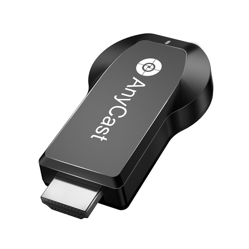 AnyCast - M100 2.4G WiFi 4K Display TV Dongle Display Receiver V5197_P Black - Image 1