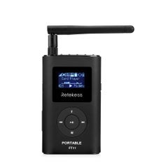 Retekess FT11 Handheld FM Transmitter V5026_P Black  - Image 1
