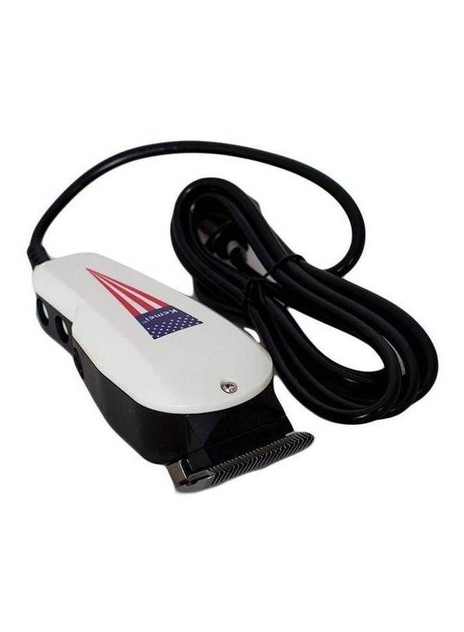 Kemei Km-8845 Hair Trimmer White - Image 2