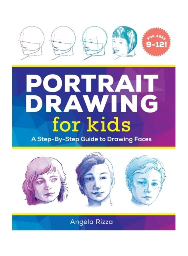 null - Portrait Drawing For Kids: A Step-By-Step Guide To Drawing Faces Paperback English by Angela Rizza - 43970 - Image 1