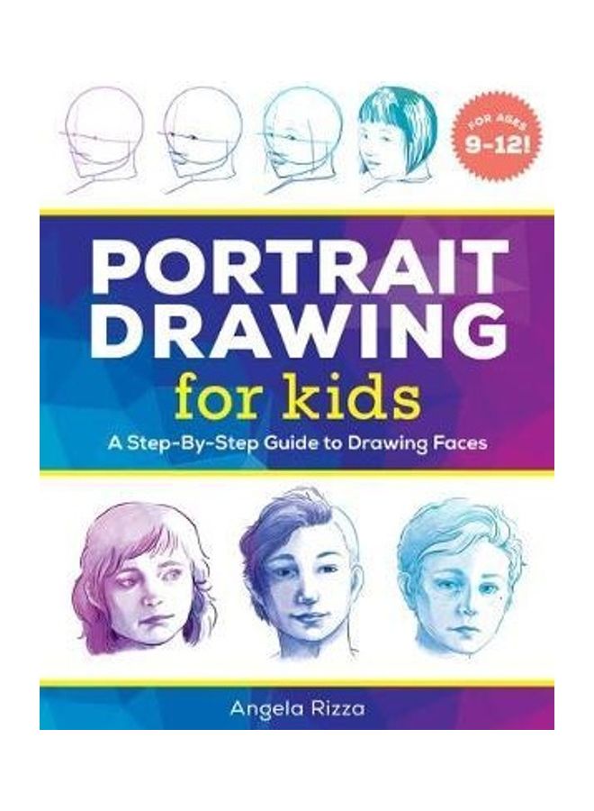 null - Portrait Drawing For Kids: A Step-By-Step Guide To Drawing Faces Paperback English by Angela Rizza - 43970 - Image 1