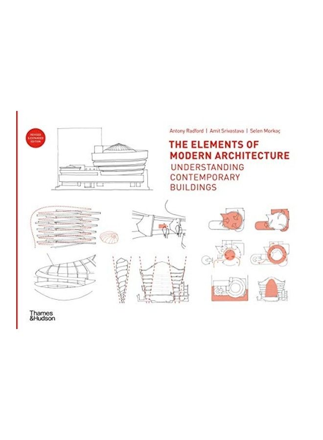 The Elements Of Modern Architecture: Understanding Contemporary Buildings Hardcover English by Antony Radford  - Image 1