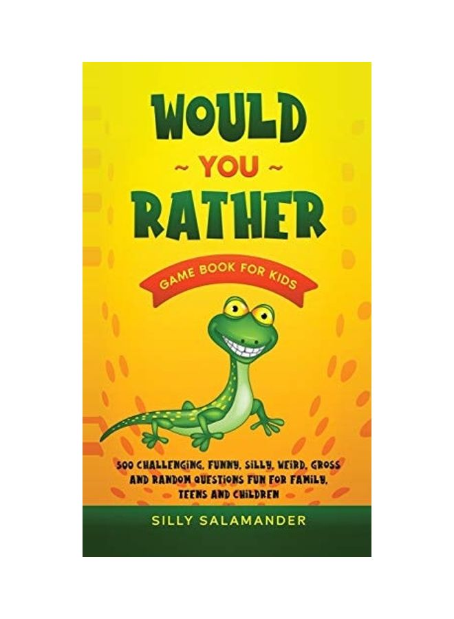 Would You Rather Game Book For Kids hardcover english 
