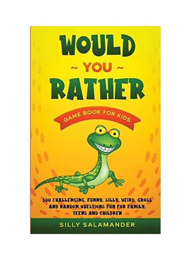 Would You Rather Game Book For Kids paperback english 