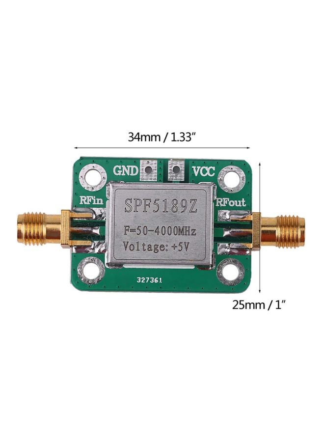 Wireless  Amplifier Signal Receiver Board Green 3.4x2.5x0.4cm