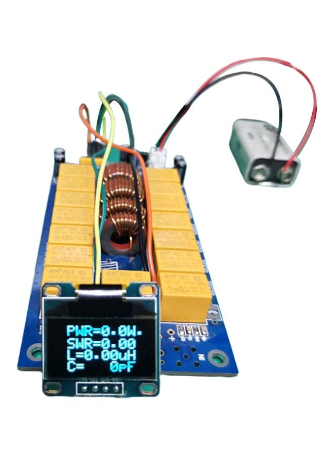Mini Portable Automatic OLED Board Yellow/Blue - Image 1
