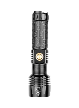 LED Multi-Functional Flashlight Black 16x4.8x3.8cm - v1604939765/N41526360A_1