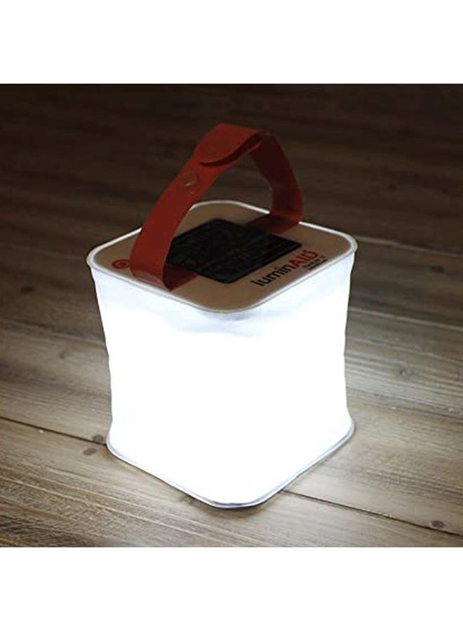 LuminAID Solar Inflatable Lantern White/Black/Orange  - Image 3