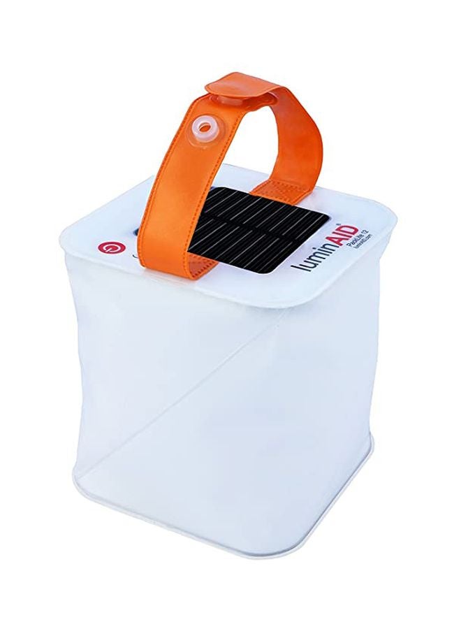 LuminAID Solar Inflatable Lantern White/Black/Orange  - Image 1